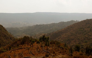 scenic shot of the Tigray region of Ethiopia