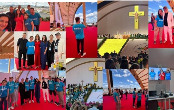 Mary's Meals took centre stage at Jubilee of Youth in Rome